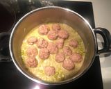 Foto del paso 3 de la receta: Albóndigas con guisantes