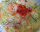 Foto langkah ke 3 dari resep Telur Dadar Istimewa.