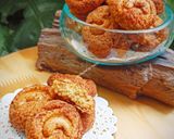 Foto langkah ke 3 dari resep Eggless Palm and Mede Cookies.