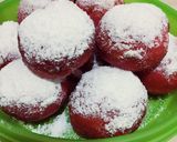 Foto langkah ke 8 dari resep Resep Donat buah Naga merah menul dan empukk.