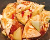 Hình bước làm 3 của món Mít non kho Coca