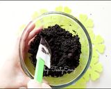 Foto langkah ke 1 dari resep Dessert Coklat Oreo Lumer Tanpa Cetakan dan Tanpa Oven.