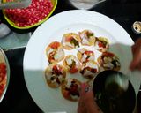 A picture of step 5 of Paapdi chaat.