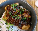 Une image de l'étape 8 de 🥢Tofu frit sauce Corsé soja, gingembre, échalotes.
