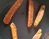 A picture of step 12 of Veg seekh kabab sizzler.