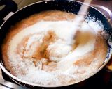 A picture of step 4 of Wheat rava kesari.