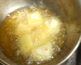 A picture of step 3 of Toffee Apple with Vanila Ice cream.