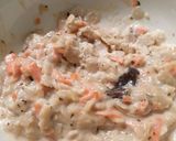 Foto langkah ke 4 dari resep Macaroni Bellamy's pasta Creamy Salmon MPASI 1 th.