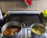 Foto del paso 4 de la receta: Potaje de garbanzos, papa y arroz