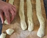 Une image de l'étape 2 de Gnocchis de ricotta et de courgettes.