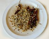 A picture of step 4 of Beet root Rasam.