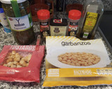 Foto del paso 1 de la receta: Espinacas con garbanzos