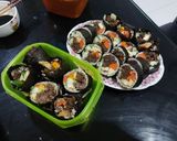 Foto langkah ke 11 dari resep Anabolic Beef Kimbap|High Protein, Low Calorie, Sugar & Gluten Free.