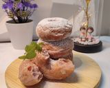 Foto langkah ke 5 dari resep Donat Ubi Ungu.