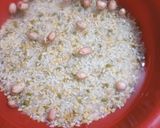 A picture of step 1 of Kathiyawadi Masala Khichdi.