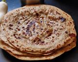 A picture of step 6 of Radish (mooli) paratha.