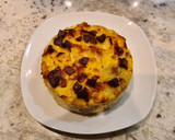 Foto del paso 7 de la receta: Tortilla de calabacín y salchichas al horno