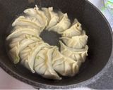 A picture of step 10 of Halal Japanese Gyoza for my friend.