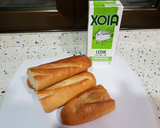 Foto del paso 1 de la receta: Budín de pan y manzana caramelizada!!