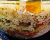 A picture of step 2 of Veggie Doritos Rice Bowl.