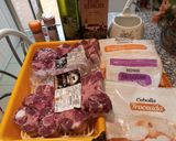 A picture of step 1 of Braised Oxtail Stew.