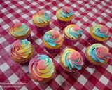 Foto langkah ke 3 dari resep Cup cake vanila.