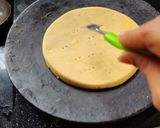 A picture of step 2 of Corn Baati.
