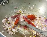 A picture of step 5 of Kutti idli in tri colour.