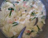 Foto langkah ke 3 dari resep Telur Dadar Tahu.