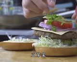 美式手作牛肉漢堡排貝果的食譜步驟7照片