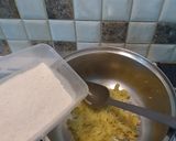 A picture of step 3 of Mushroom Soup (crème de champignons).