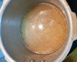 A picture of step 1 of Rava Pongal.