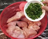 A picture of step 1 of Southern Fried Chicken.