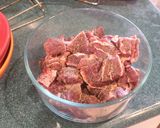 A picture of step 1 of Easy Red Wine Braised Beef.
