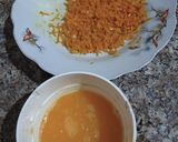 Une image de l'étape 1 de Cake au jus et zeste d'orange.