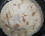 Une image de l'étape 5 de Escalope avec la crème fraîche.