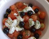 Foto del paso 3 de la receta Ensalada de sandía y queso de cabra con semillas de chía