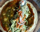 A picture of step 3 of Chilli Chataka Mayo Veggie Rolls.