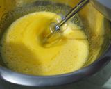 A picture of step 3 of Whole Egg Yolk Rosemary Cupcakes.
