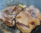 Une image de l'étape 2 de Foie de Porc Poêlée au Beurre Salé & Haricots Verts, Haricots Beurre.