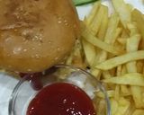 A picture of step 3 of Street style burger.