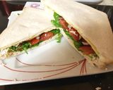 A picture of step 4 of My Roast Chicken Sandwich. ☺️.