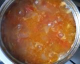 A picture of step 2 of Chunky Tomato based Soup.