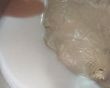 A picture of step 1 of Coconut Pap(Akamu).