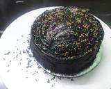 Chocolate truffle cake eggless recipe step 8 photo