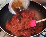 A picture of step 7 of Lal Aloo.