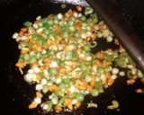 A picture of step 1 of Royal Green Omelette.