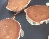 Une image de l'étape 3 de Pan cakes au tranches de bananes.