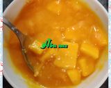 A picture of step 1 of Mango lassi.