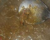 A picture of step 3 of Dry okra sup with semo.